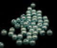 Turkis akrylperle 4 mm