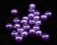 Lilla akrylperle 4 mm