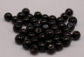 Sorte akrylperler 4 mm